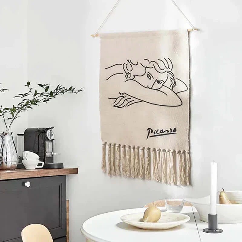 Junips | Macrame Hanging Cotton Rug