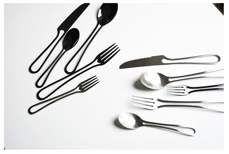 Junips | Outline Cutlery Set made of Stainless Steel