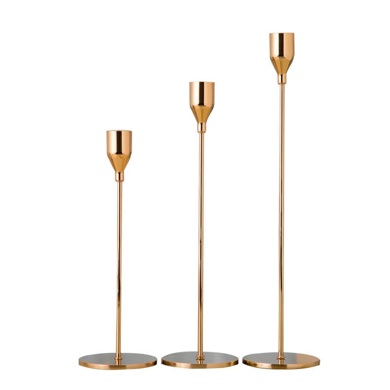 Junips | 3-piece set metal candle holder