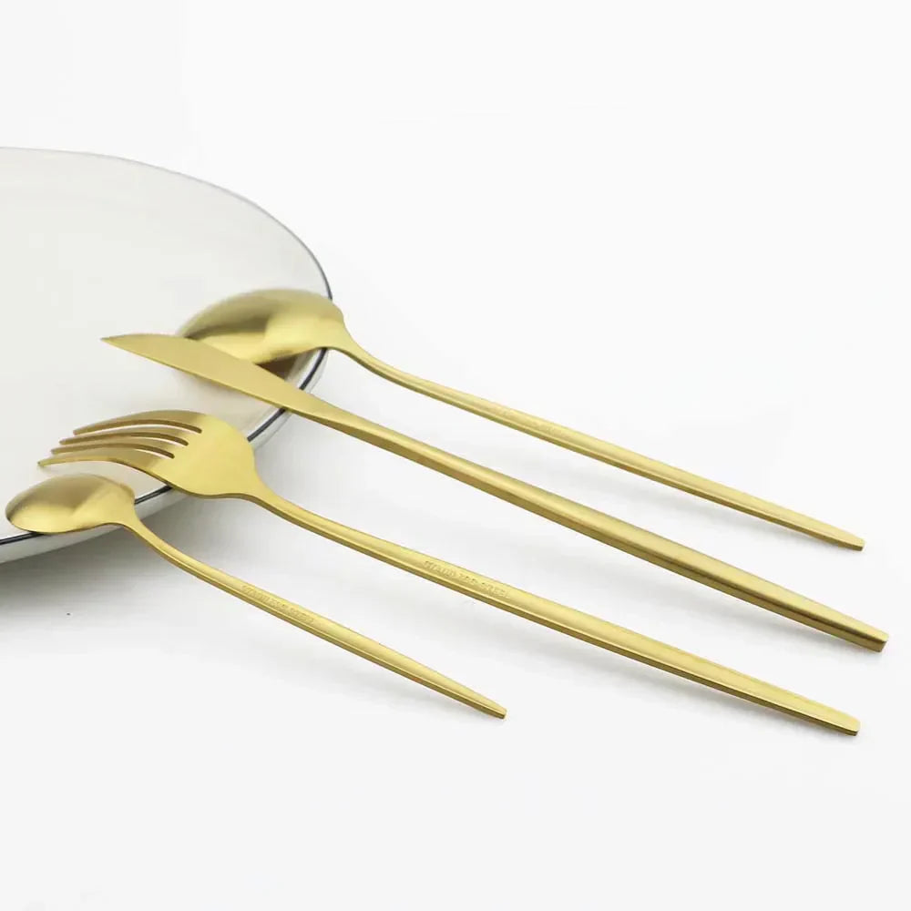 Junips | High-Quality Stainless Steel Cutlery Set for 6 People - Elegant Cutlery Collection