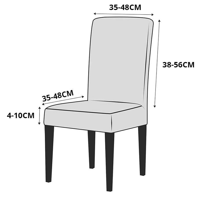 Junips | Chair Covers - Coverly - Stretchable - Elegant (2 pieces)