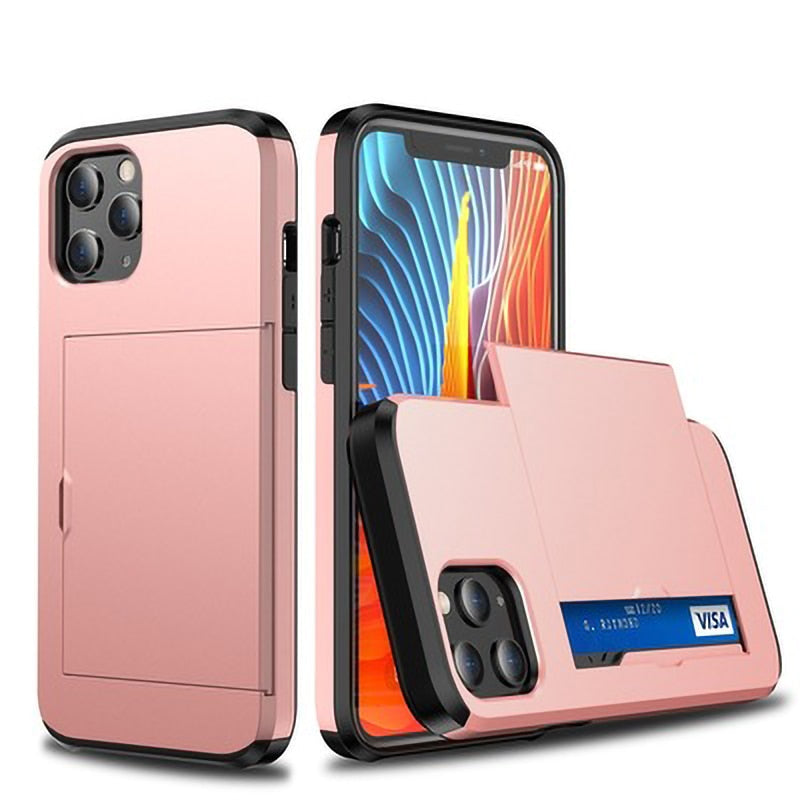 Junips | Business Armor Slide Wallet iPhone Case