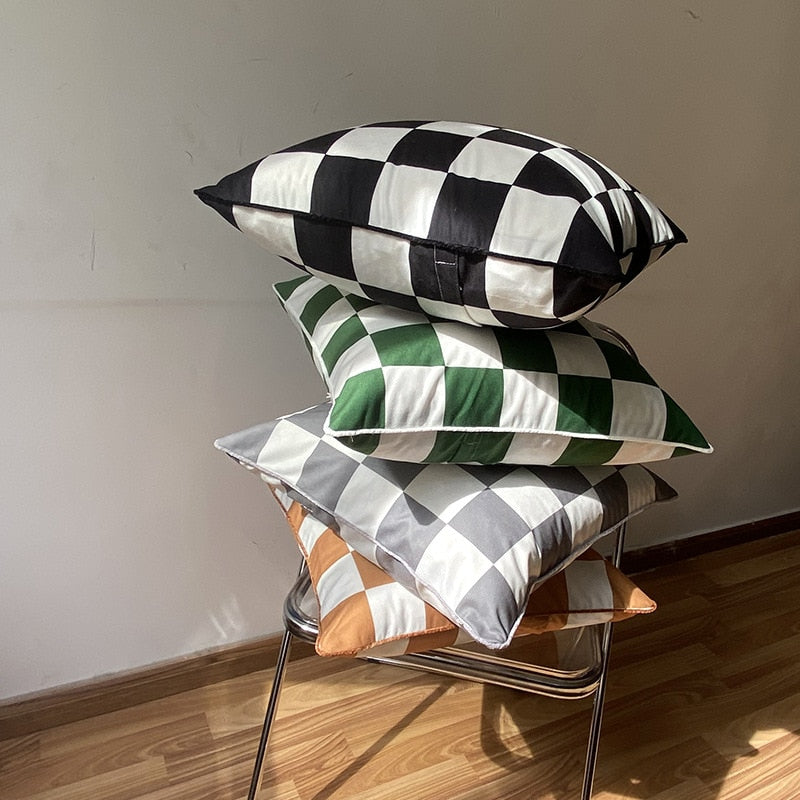 Junips | Mattes Checkerboard Pillowcase