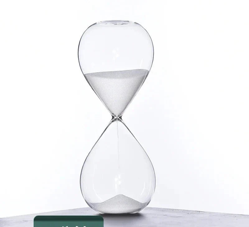 Junips | Glass Sand Timer | Stylish Decoration with 5/10/30/60 Minutes Indication