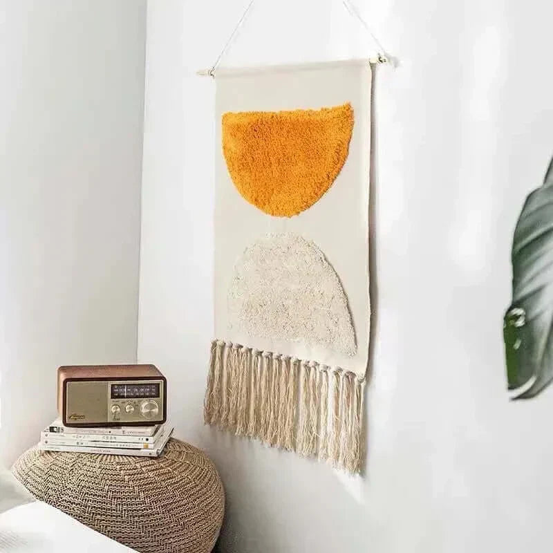 Junips | Macrame Hanging Cotton Rug