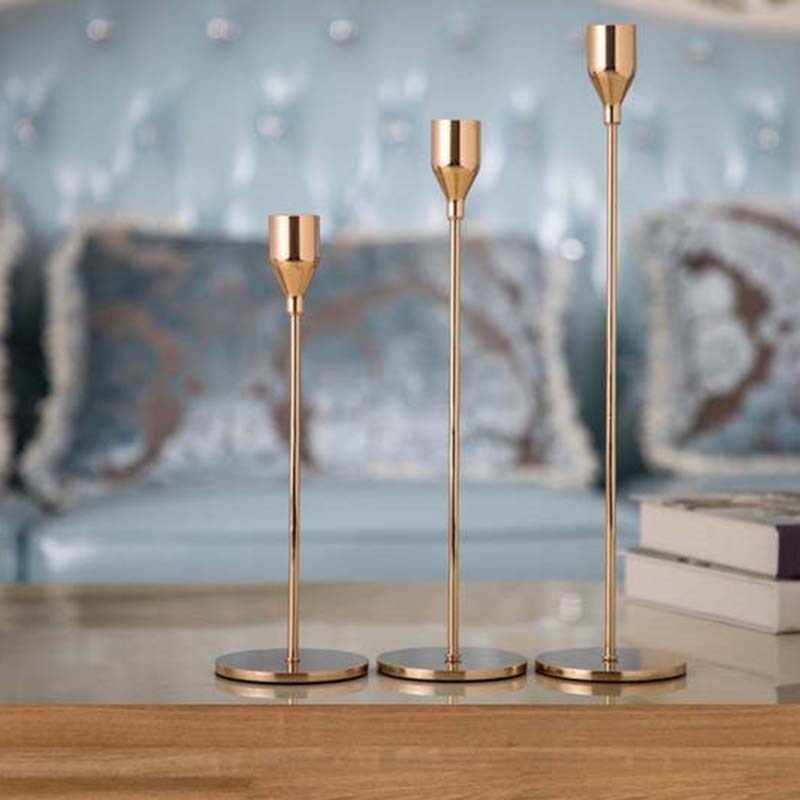 Junips | 3-piece set metal candle holder