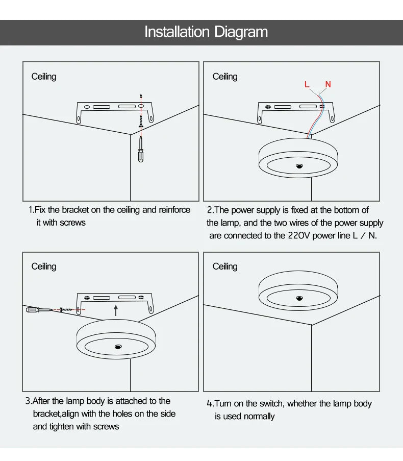Junips | Motion Sensor LED Ceiling Lights – Smart Lighting for Your Home