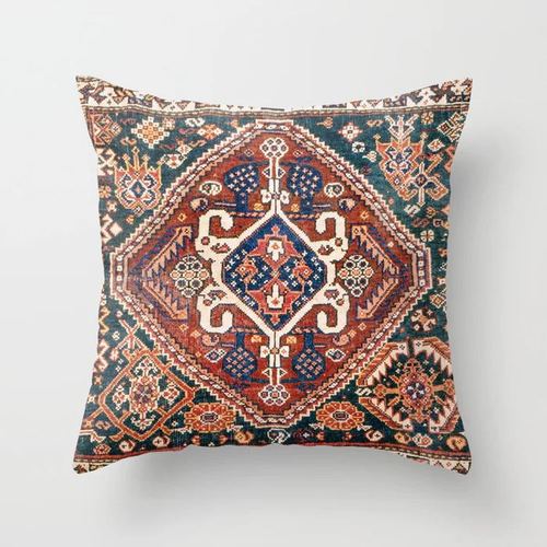 Junips | Nordic Cushion Cover Moroccan Style Cushion Indian Bohemian Luxury Living Room Bedroom Cushion Cover Lumbar Cushion Cover Home Decor