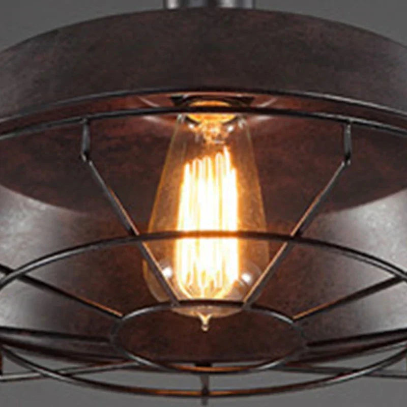 Junips | Vintage Loft Pendant Light: Industrial Retro Iron Ceiling Light Chandelier for Living Room, Restaurant, Bar, Kitchen