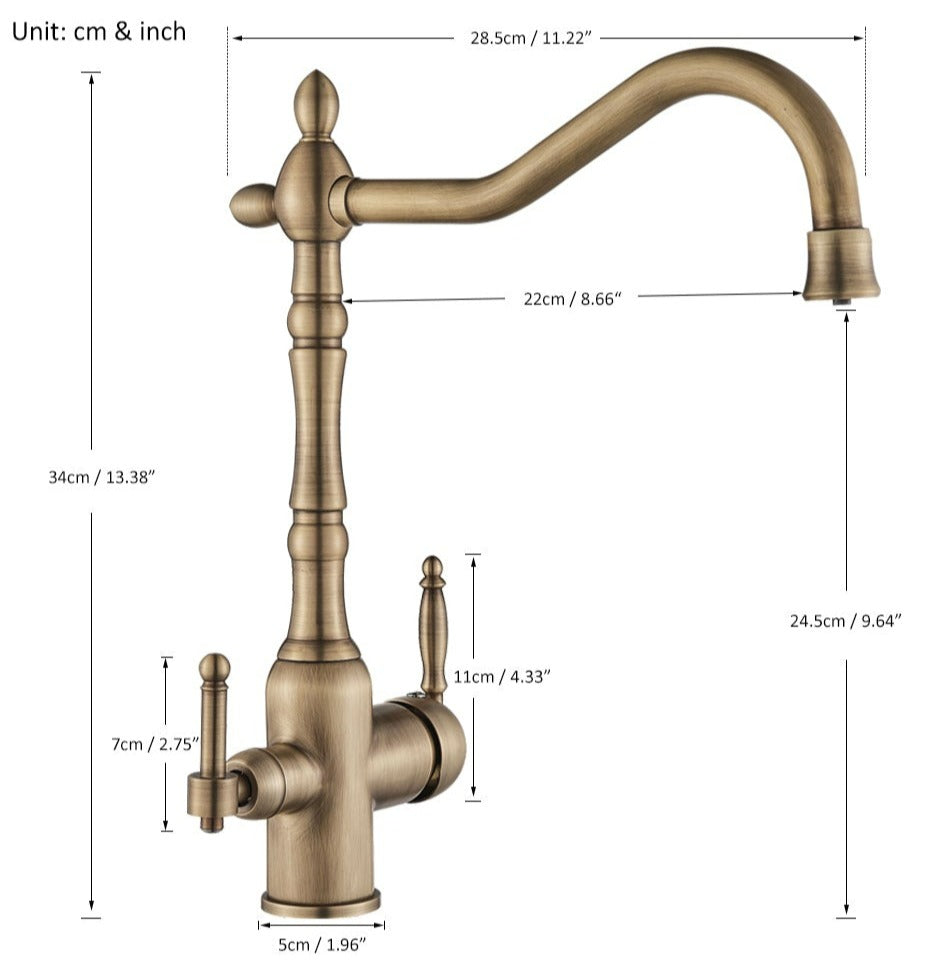 Junips | Rayford - Classic Kitchen Faucet