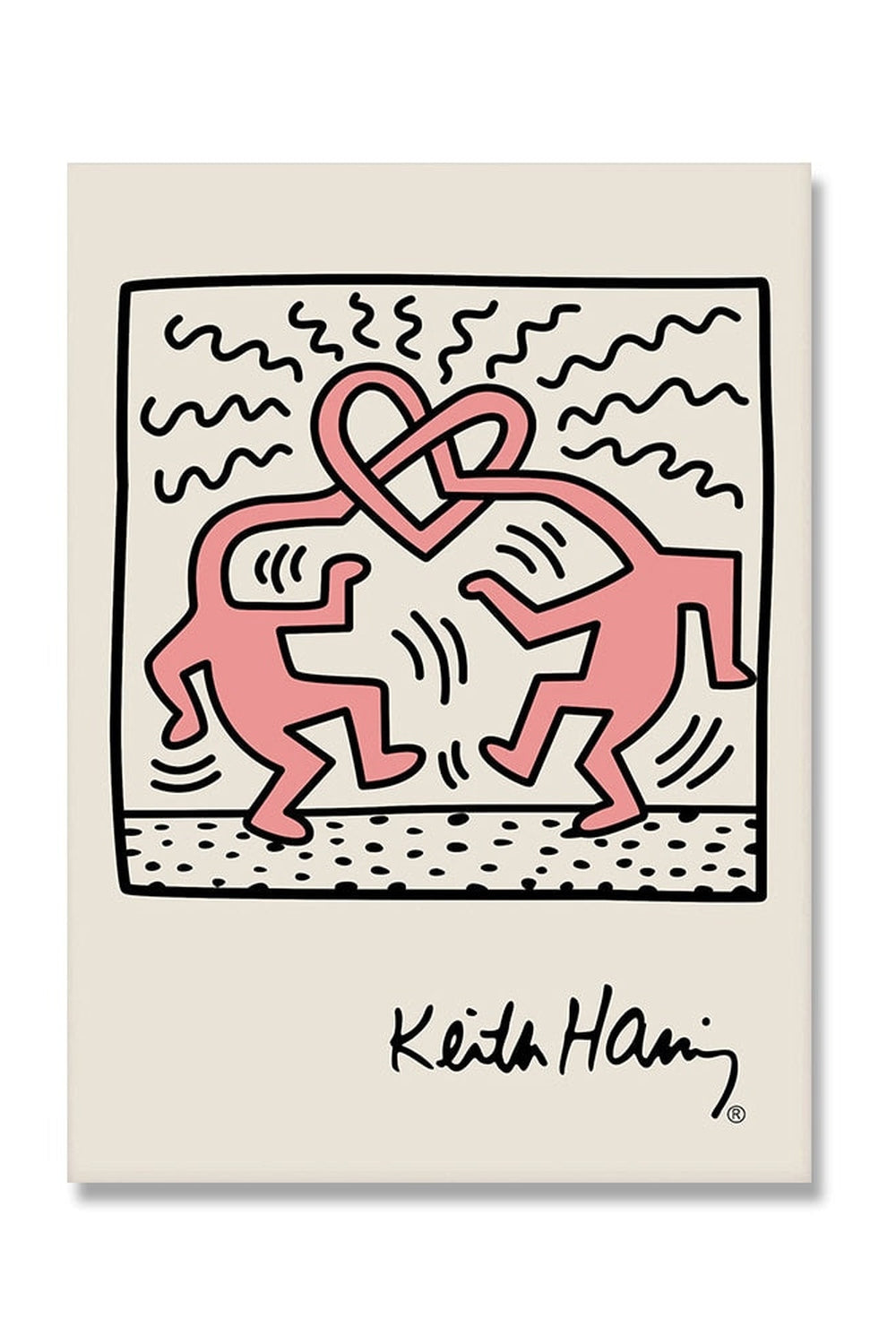 Junips | Keith Haring Inspired Canvas Art