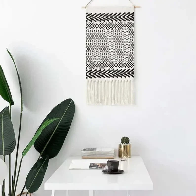 Junips | Macrame Hanging Cotton Rug