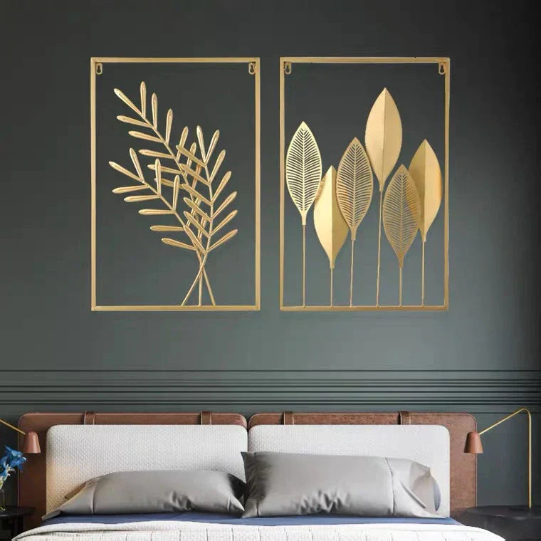 Junips | LuxiLeaf - Golden Wall Decoration