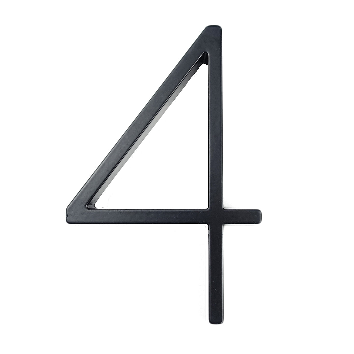 Junips | Large modern metal house number address accessory
