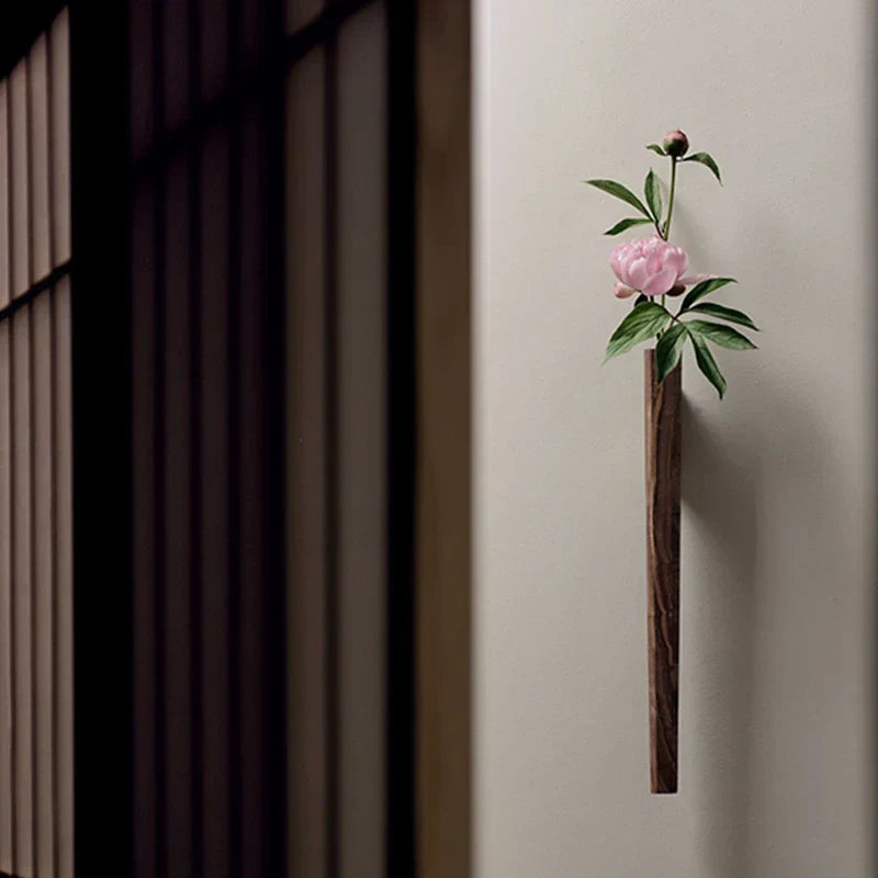 Junips | Handcrafted Solid Wood Wall Vase