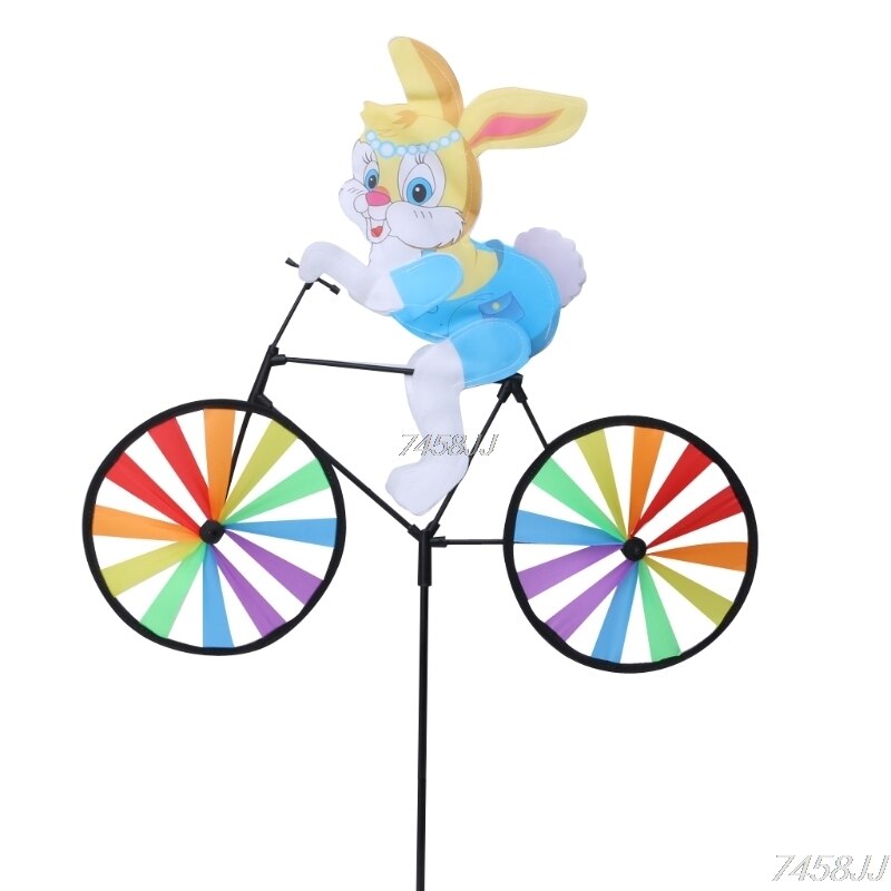 Junips | Animal Bicycle Wind Spinner: Outdoor Decoration