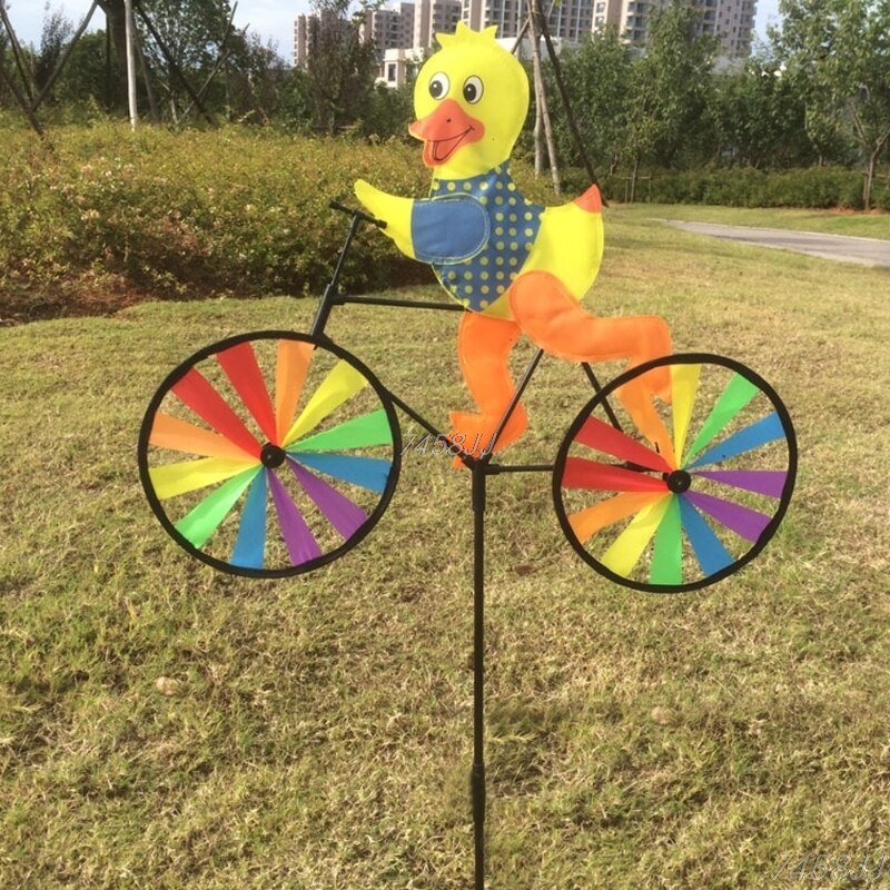Junips | Animal Bicycle Wind Spinner: Outdoor Decoration