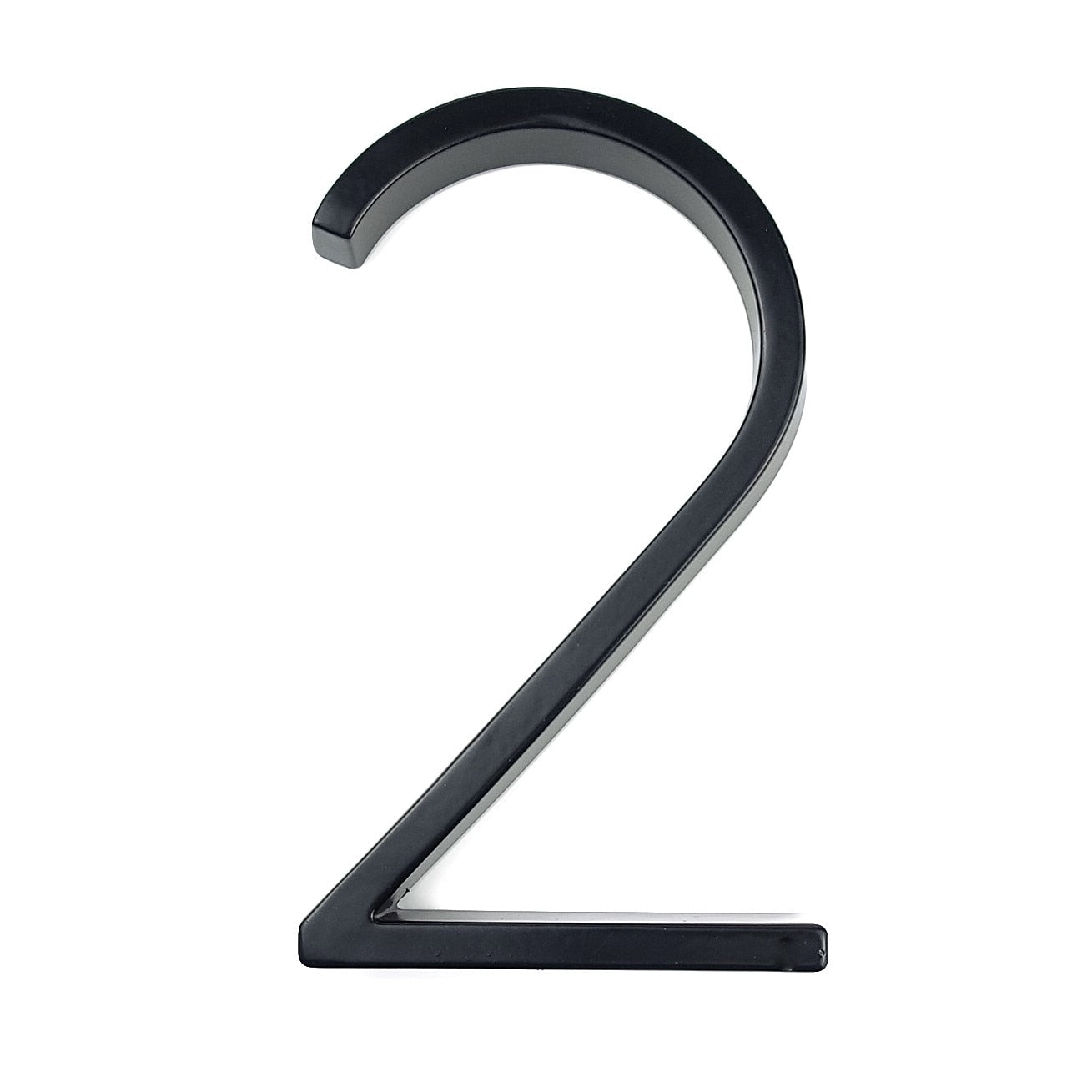 Junips | Large modern metal house number address accessory