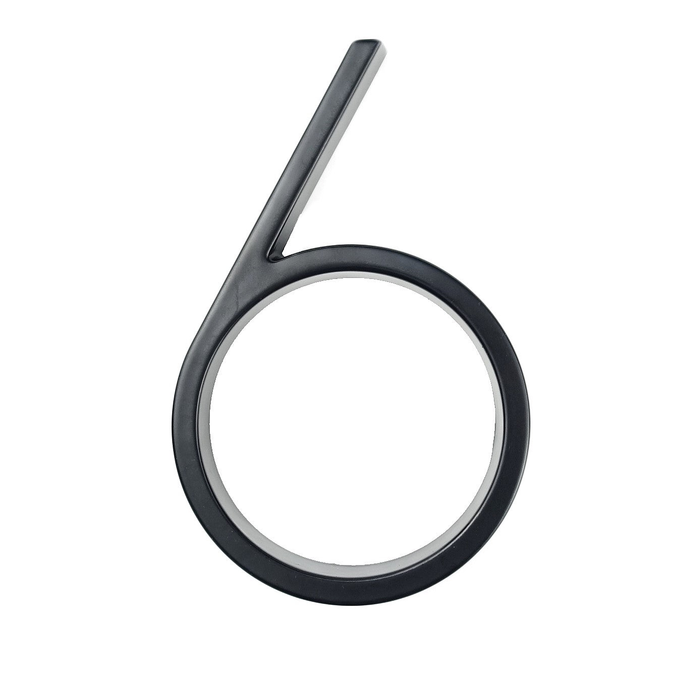 Junips | Large modern metal house number address accessory