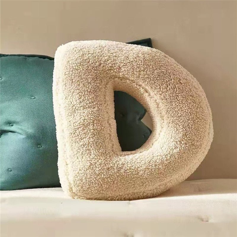Junips | PlushLetter Pillow - Soft Letter Pillow for Bedroom and Children's Room