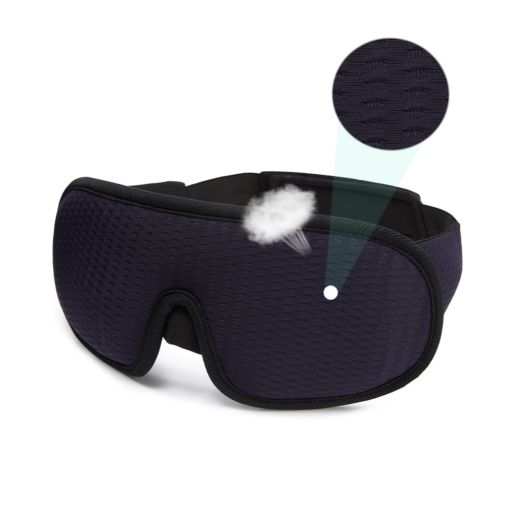 Junips | 3D Sleep Mask | Light Blocking and Soft Padded