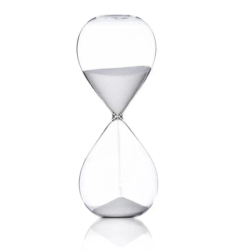 Junips | Glass Sand Timer | Stylish Decoration with 5/10/30/60 Minutes Indication