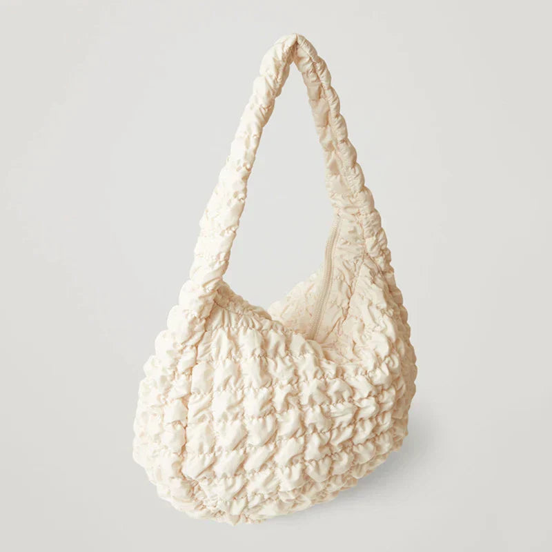 Junips | Cross Quilt X-Large Shoulder Bag