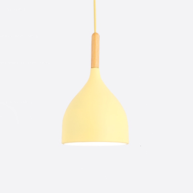 Junips | Talon - Modern Drop-Shaped Wooden Pendant Light Scandinavian Ceiling Light