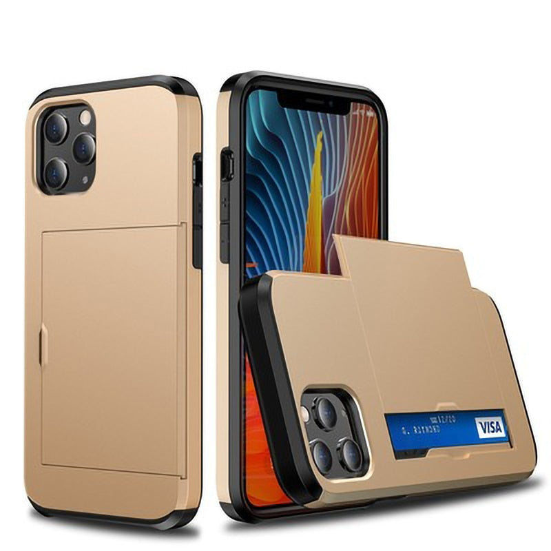 Junips | Business Armor Slide Wallet iPhone Case