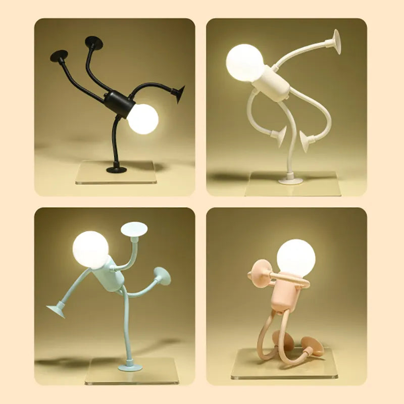 Junips | LED Night Light with Flexible Suction Mount