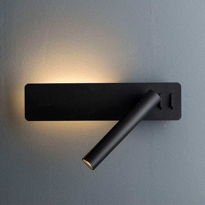 Junips | Rotatable LED Reading Wall Light for the Bed