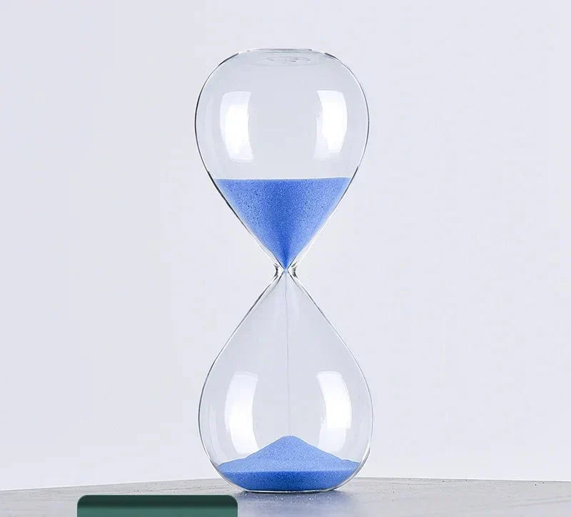 Junips | Glass Sand Timer | Stylish Decoration with 5/10/30/60 Minutes Indication