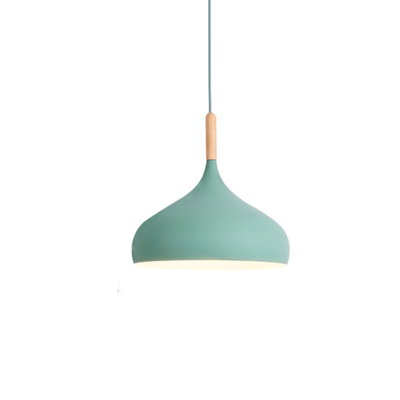 Junips | Talon - Modern Drop-Shaped Wooden Pendant Light Scandinavian Ceiling Light