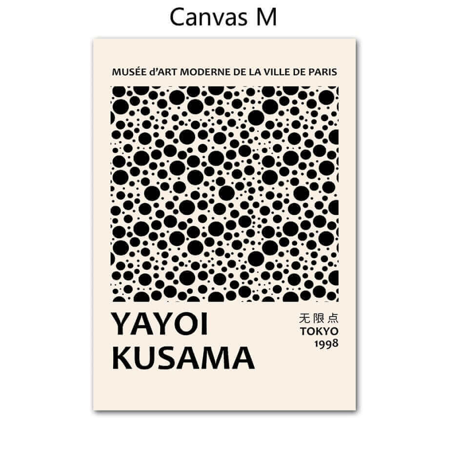 Junips | Yayoi Kusama Abstract Premium Poster
