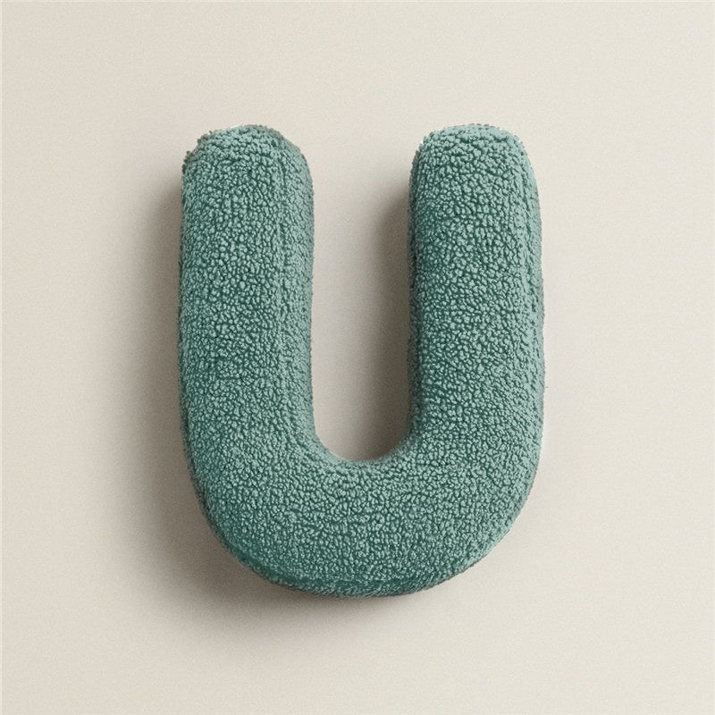 Junips | PlushLetter Pillow - Soft Letter Pillow for Bedroom and Children's Room