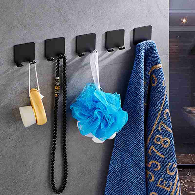 Junips | Punch-free Razor Holder Storage Hook (1/2/3 Pieces) - Wall Mounted Men's Razor Shelf for the Bathroom