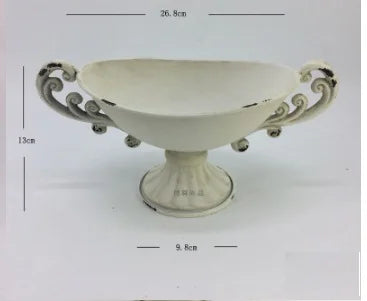 Junips | European Vintage Chalice Vase Made of Iron