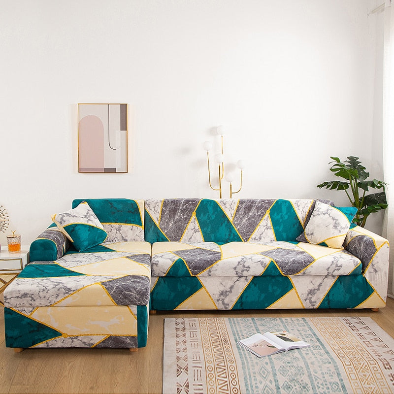 Junips | Modern Non-slip Colorful Elastic Sofa Cover