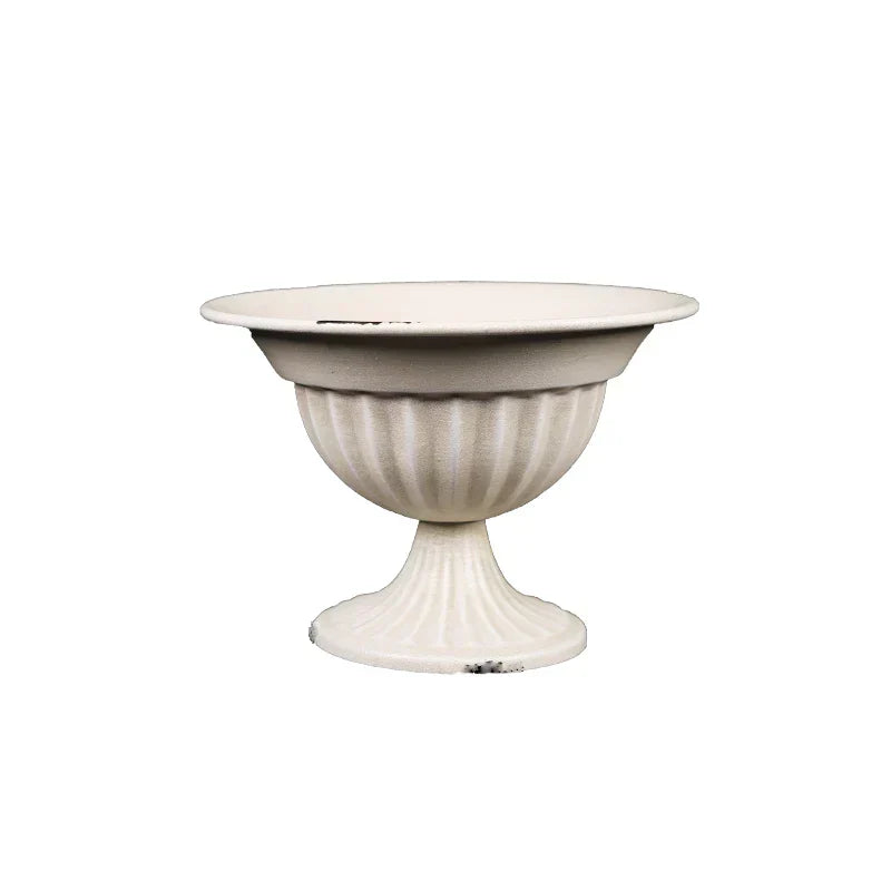 Junips | European Vintage Chalice Vase Made of Iron