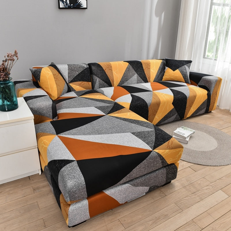 Junips | Modern Non-slip Colorful Elastic Sofa Cover