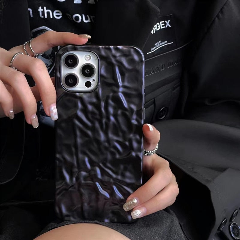 Junips | Aluminium Foil Pattern iPhone Case