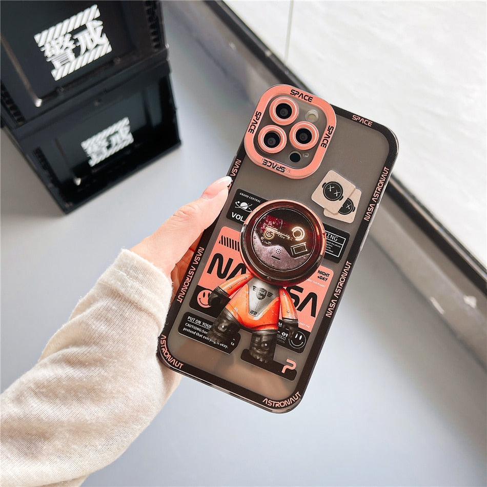 Junips | Space Time Astronaut Artistic Phone Case