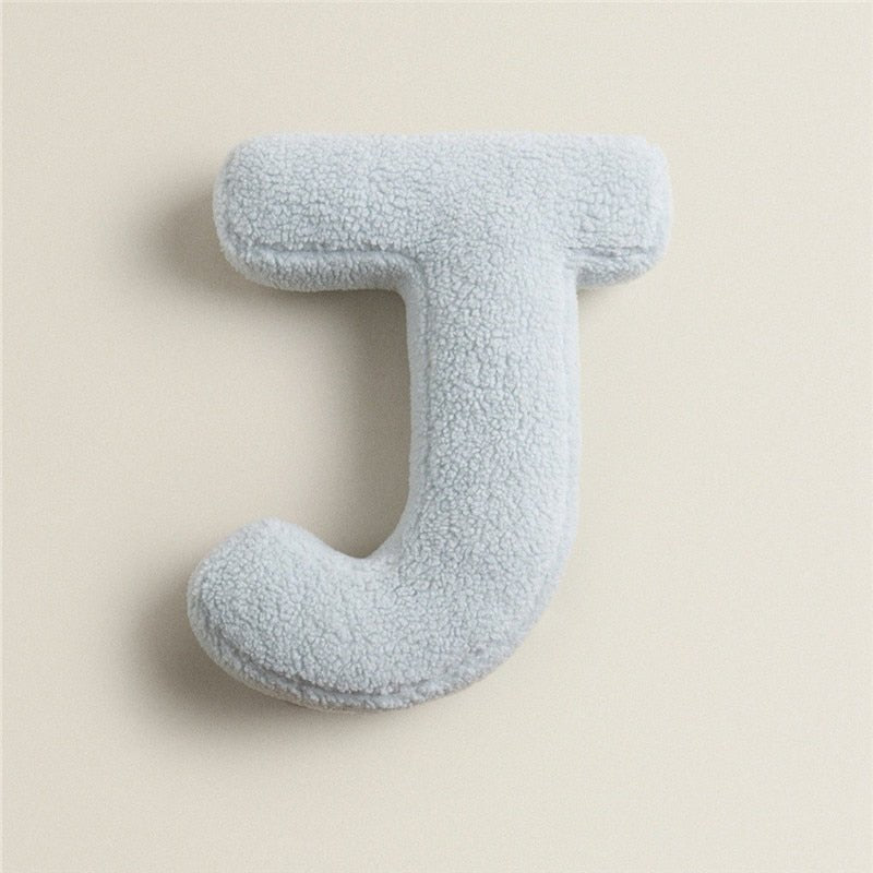 Junips | PlushLetter Pillow - Soft Letter Pillow for Bedroom and Children's Room