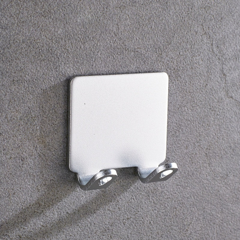 Junips | Punch-free Razor Holder Storage Hook (1/2/3 Pieces) - Wall Mounted Men's Razor Shelf for the Bathroom