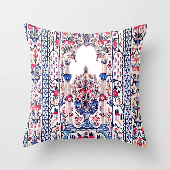 Junips | Nordic Cushion Cover Moroccan Style Cushion Indian Bohemian Luxury Living Room Bedroom Cushion Cover Lumbar Cushion Cover Home Decor