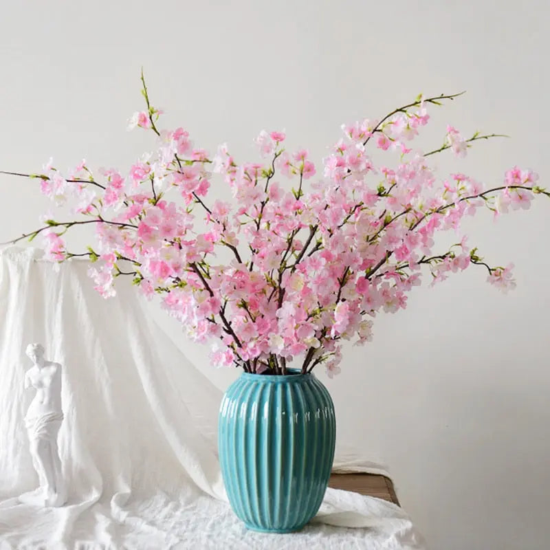 Junips | Artificial Cherry Blossom Branch - 109 cm Silk Flowers
