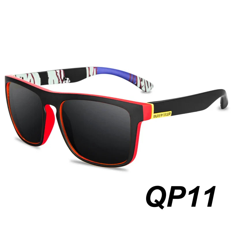Junips | QUISVIKER Polarized Sports Sunglasses for Men and Women – Ideal for Fishing, Camping, Hiking and Driving – UV Protection Sunglasses
