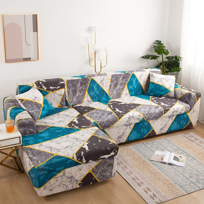 Junips | Modern Non-slip Colorful Elastic Sofa Cover
