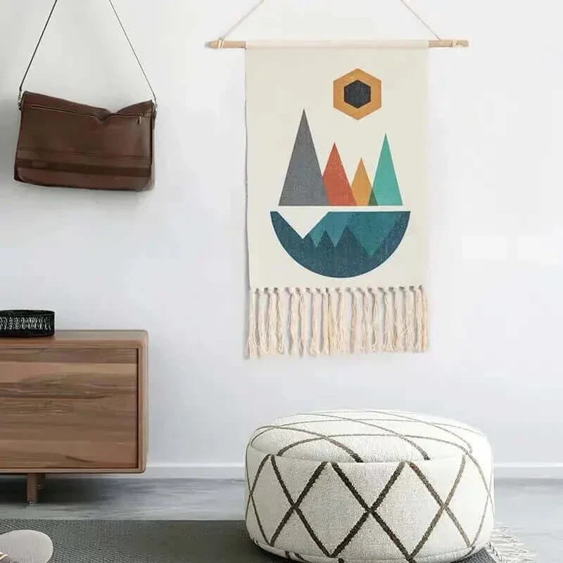 Junips | Macrame Hanging Cotton Rug