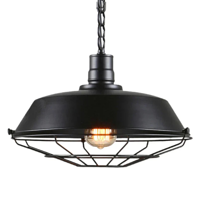 Junips | Vintage Loft Pendant Light: Industrial Retro Iron Ceiling Light Chandelier for Living Room, Restaurant, Bar, Kitchen